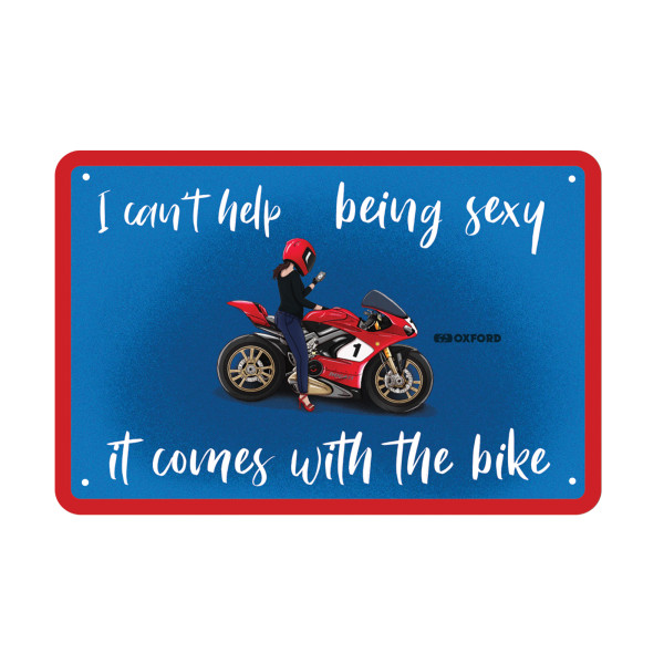 Oxford Oxford Garage Metal Sign IT COMES WITH THE BIKE
